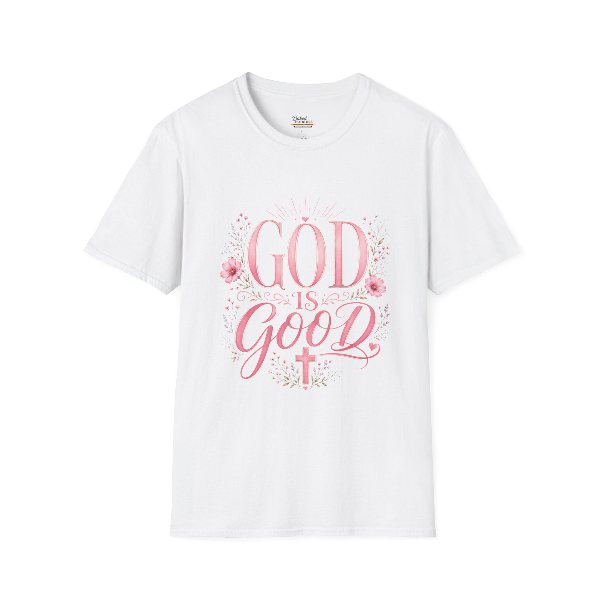 God Is Good  Cute Christian Shirt for Girls  Faith Based T-Shirt for Women Youth Group Church T Shirt Church mom shirt