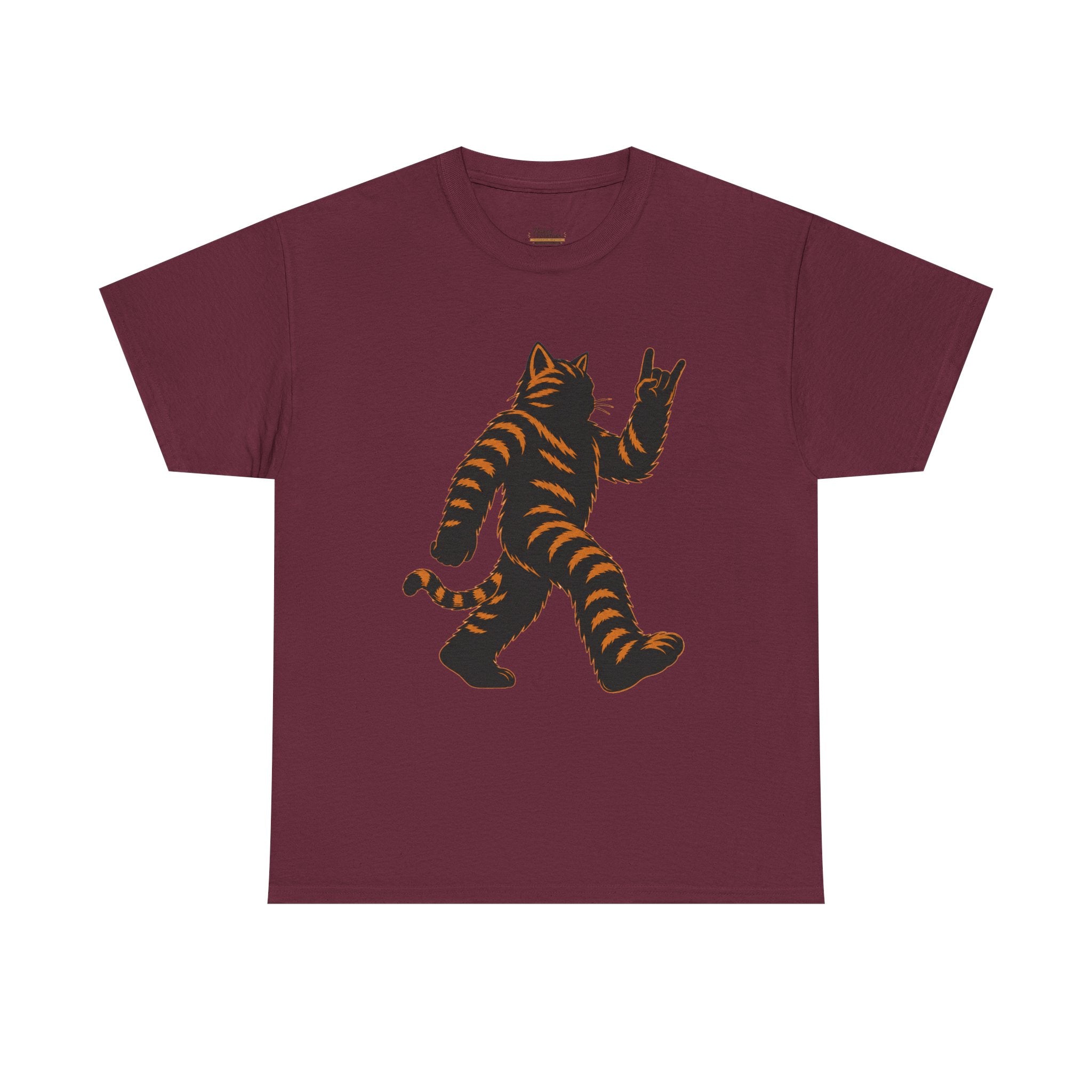 Fierce feline sasquatch mascot tee shirt Vintage kitty Sasquatch Nature Tee, Woodland Cryptid Graphic T-Shirt, Outdoor Adventure Gift