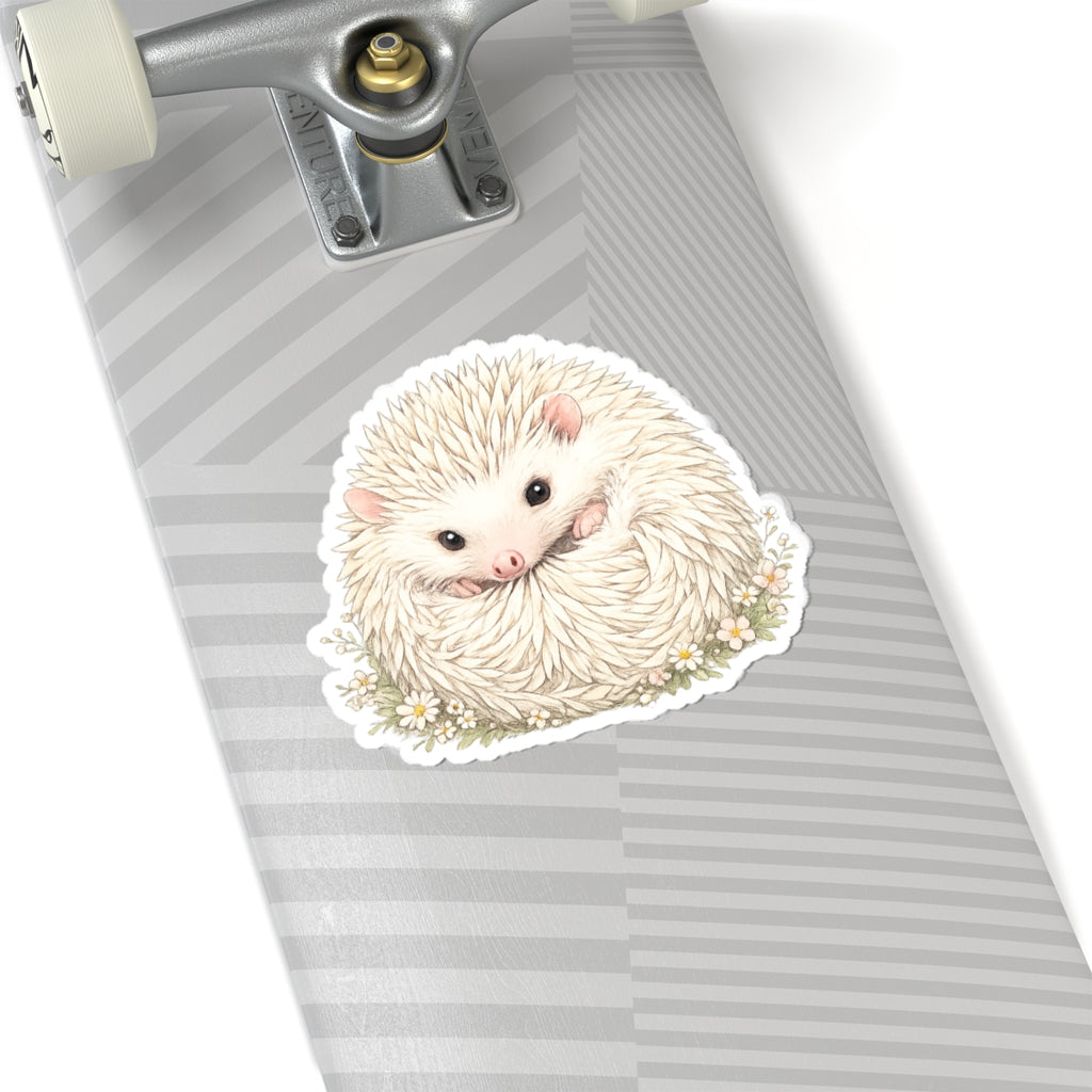 CuteHedgehog Kiss-Cut Sticker Adorable hegie sticker hedgehog decal