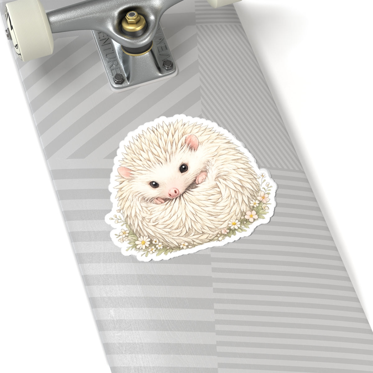 CuteHedgehog Kiss-Cut Sticker Adorable hegie sticker hedgehog decal