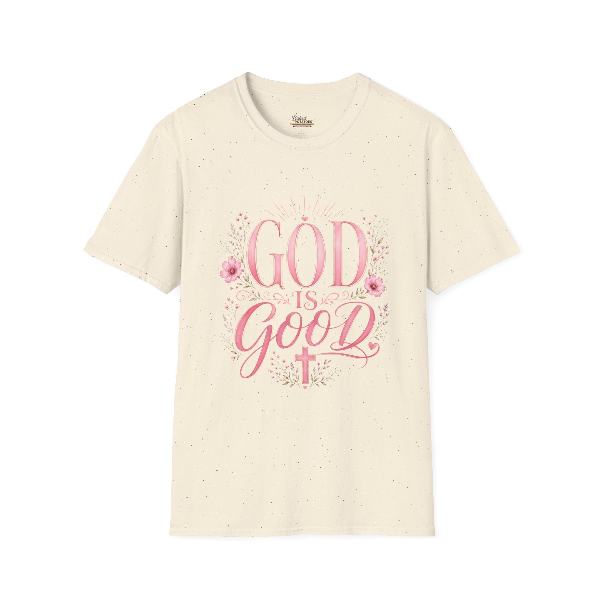 God Is Good  Cute Christian Shirt for Girls  Faith Based T-Shirt for Women Youth Group Church T Shirt Church mom shirt