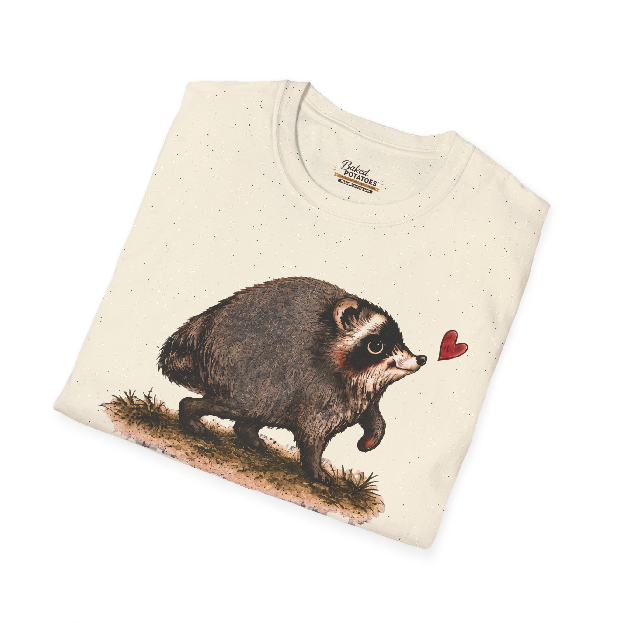 Jimothy Raccoon Shirt, Viral Seattle Raccoon Tee, Whimsical Watercolor Wildlife T-Shirt