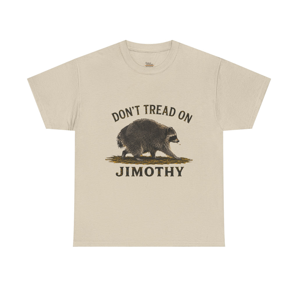 Jimothy Raccoon Shirt, Viral Seattle Raccoon Tee, Whimsical Watercolor Wildlife T-Shirt