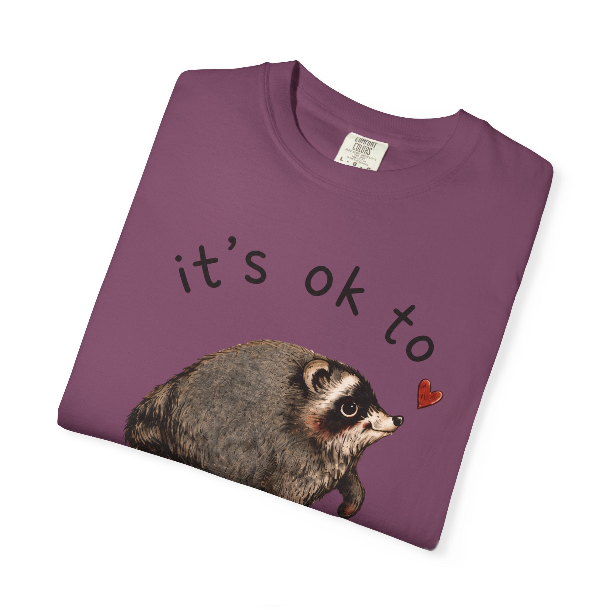 Jimothy Raccoon Shirt, Viral Seattle Raccoon Tee, Whimsical Watercolor Wildlife T-Shirt