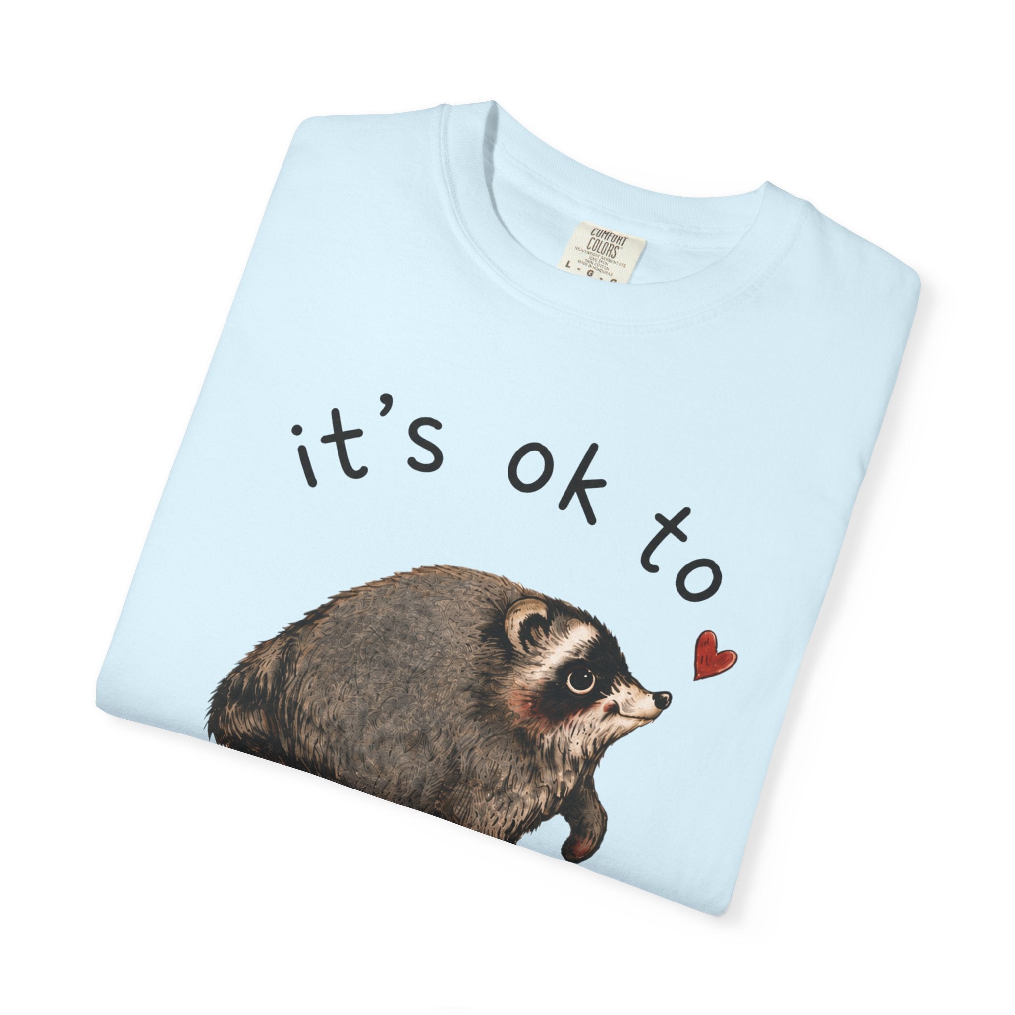 Jimothy Raccoon Shirt, Viral Seattle Raccoon Tee, Whimsical Watercolor Wildlife T-Shirt
