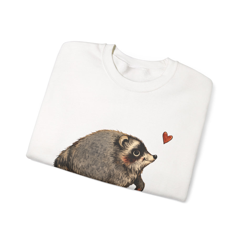 Jimothy Raccoon sweater, Viral Seattle Raccoon sweatshirt, Whimsical Watercolor Wildlife hoodie