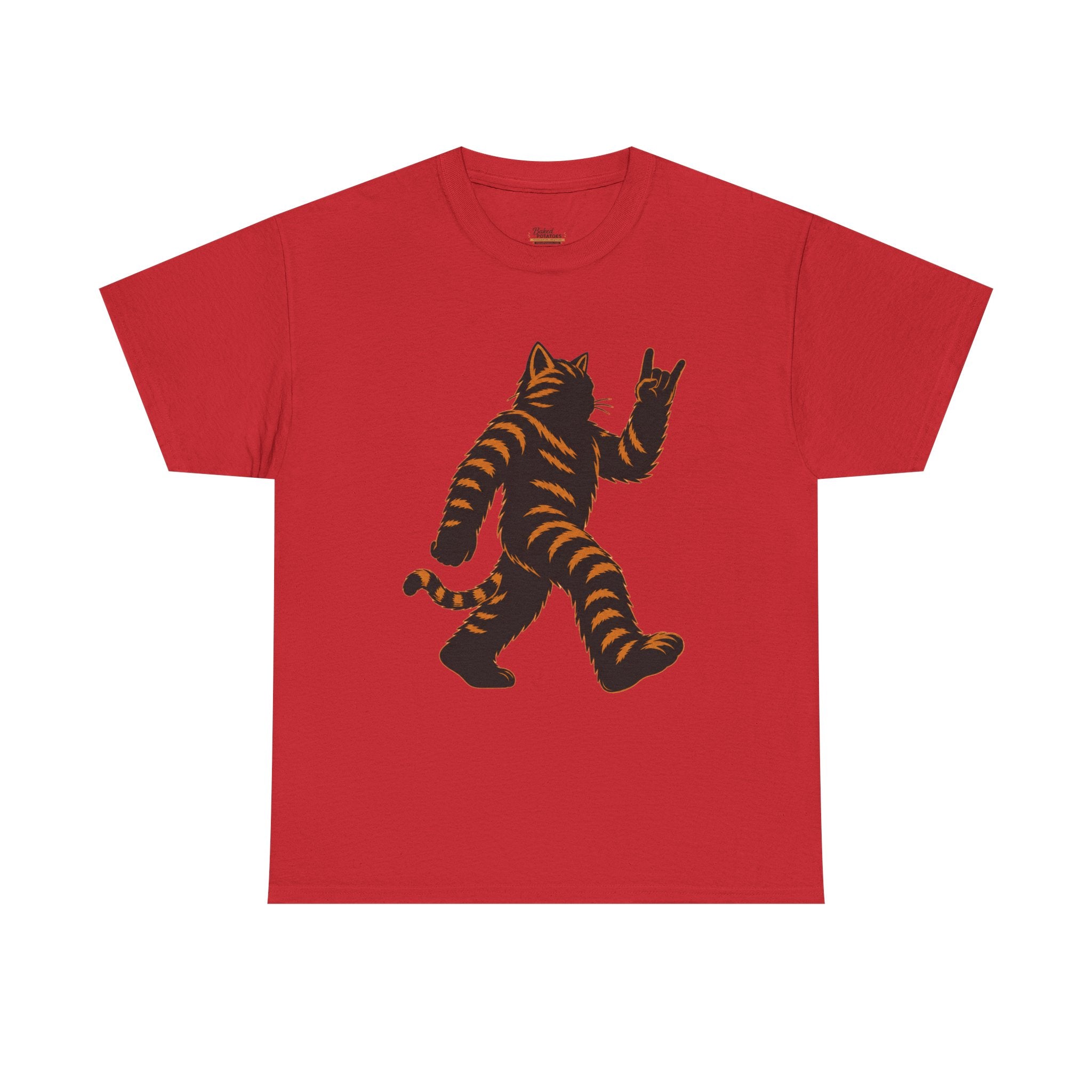 Fierce feline sasquatch mascot tee shirt Vintage kitty Sasquatch Nature Tee, Woodland Cryptid Graphic T-Shirt, Outdoor Adventure Gift