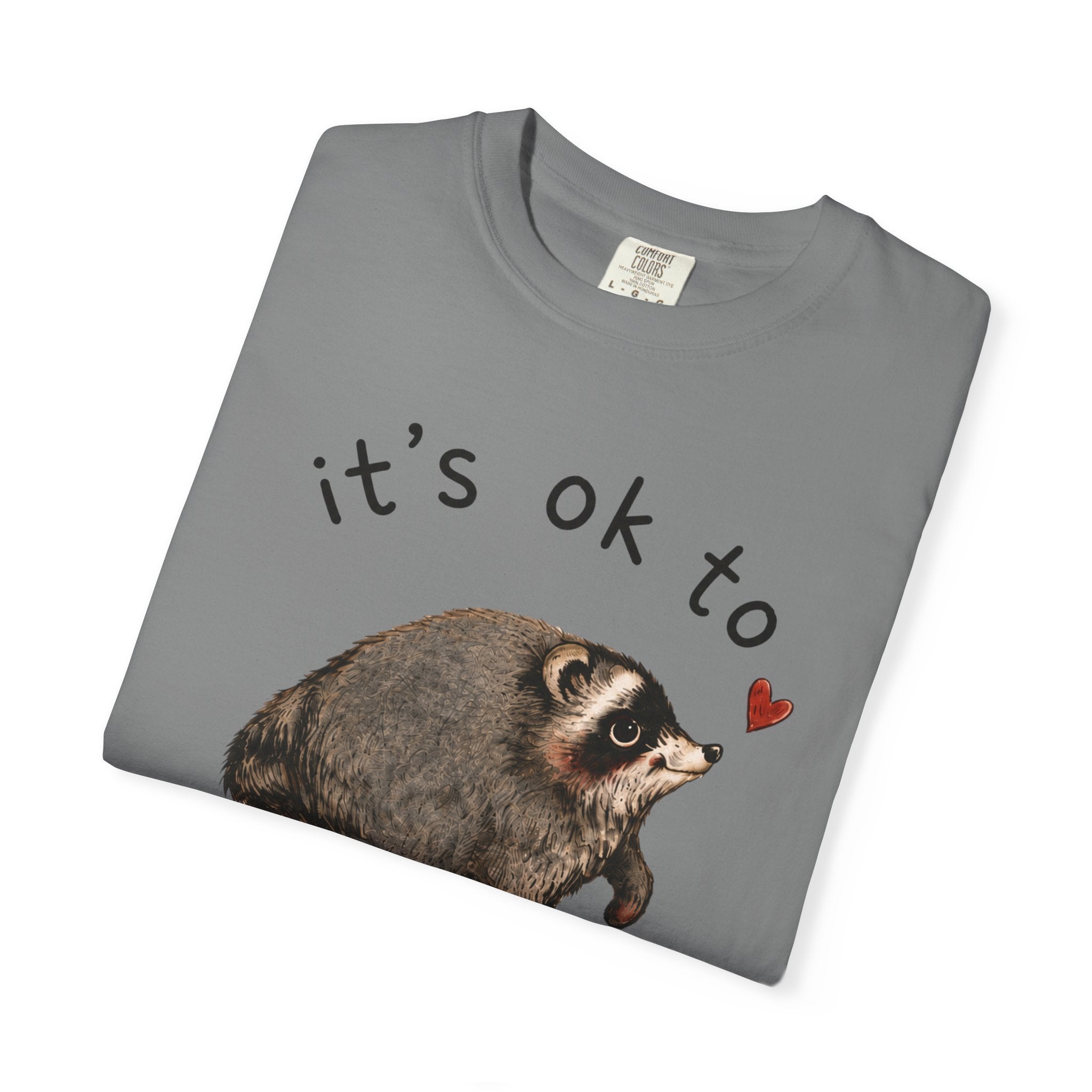 Jimothy Raccoon Shirt, Viral Seattle Raccoon Tee, Whimsical Watercolor Wildlife T-Shirt