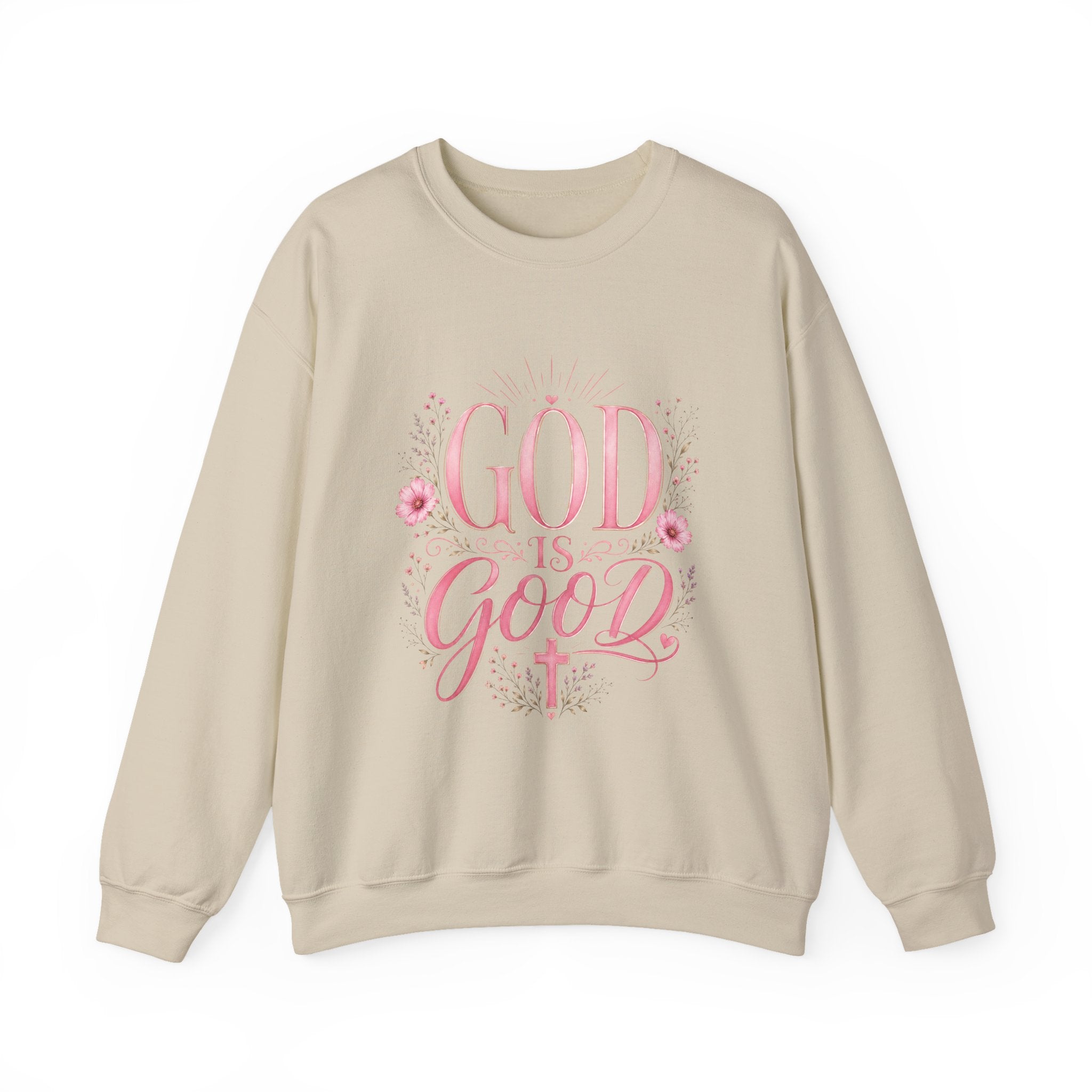 God Is Good Cute Christian sweater for Girls Faith Based  for Women sweatshirt  Youth Group Church hoodie  Church mom sweater