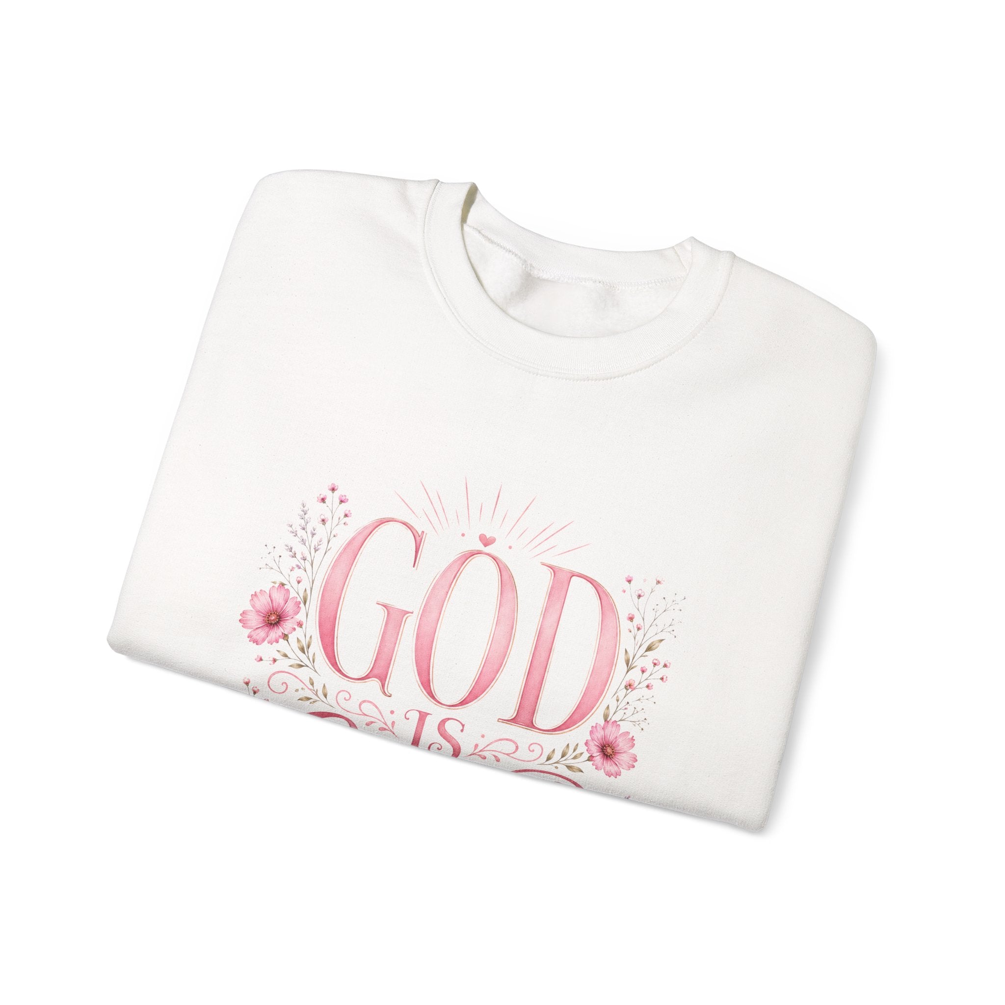 God Is Good Cute Christian sweater for Girls Faith Based  for Women sweatshirt  Youth Group Church hoodie  Church mom sweater