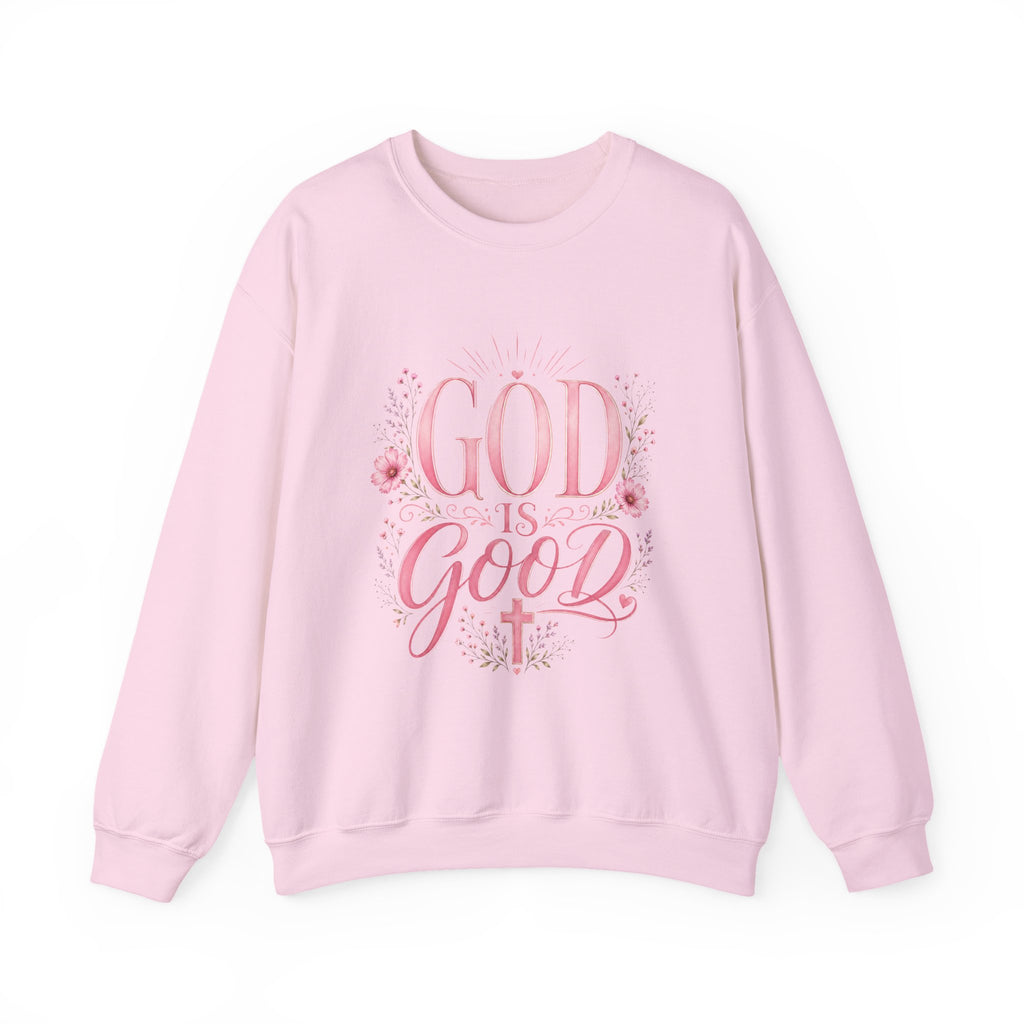 God Is Good Cute Christian sweater for Girls Faith Based  for Women sweatshirt  Youth Group Church hoodie  Church mom sweater