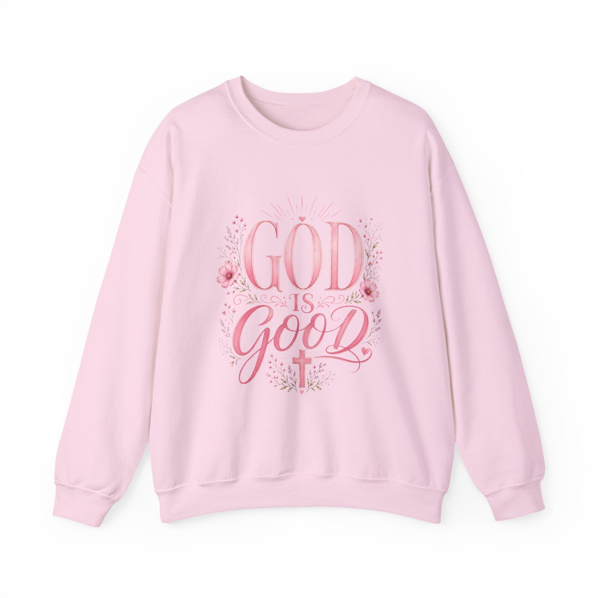 God Is Good Cute Christian sweater for Girls Faith Based  for Women sweatshirt  Youth Group Church hoodie  Church mom sweater