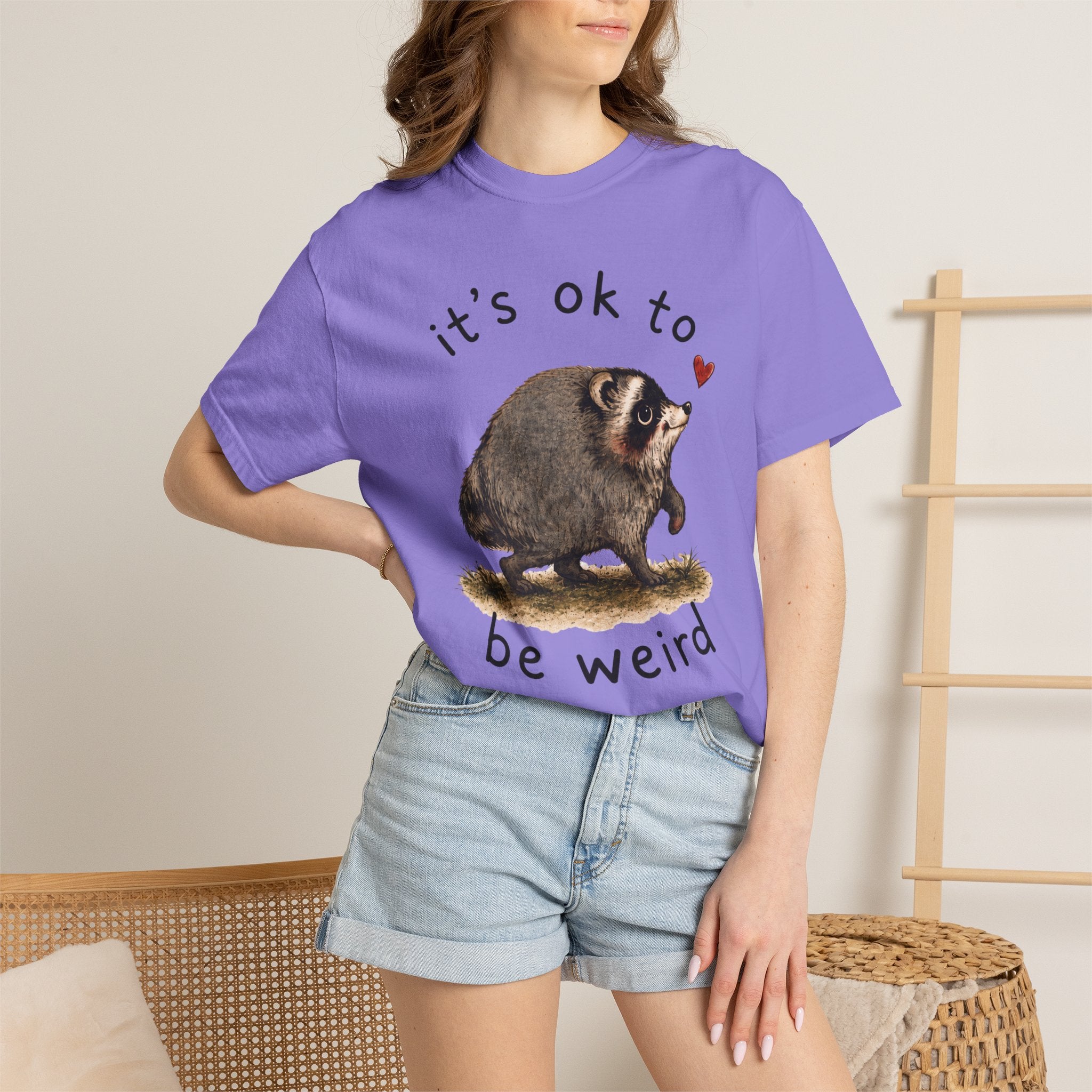 Jimothy Raccoon Shirt, Viral Seattle Raccoon Tee, Whimsical Watercolor Wildlife T-Shirt