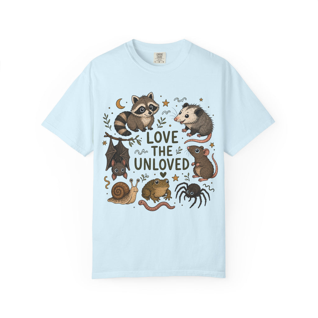 Love the Unloved T-Shirt — Cute Raccoon & Night Critters Tee