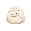 CuteHedgehog Kiss-Cut Sticker Adorable hegie sticker hedgehog decal