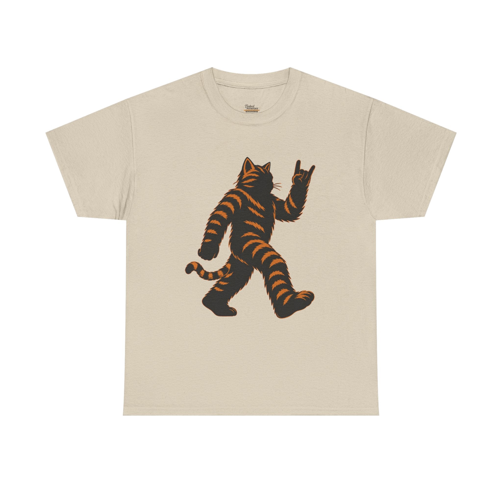 Fierce feline sasquatch mascot tee shirt Vintage kitty Sasquatch Nature Tee, Woodland Cryptid Graphic T-Shirt, Outdoor Adventure Gift