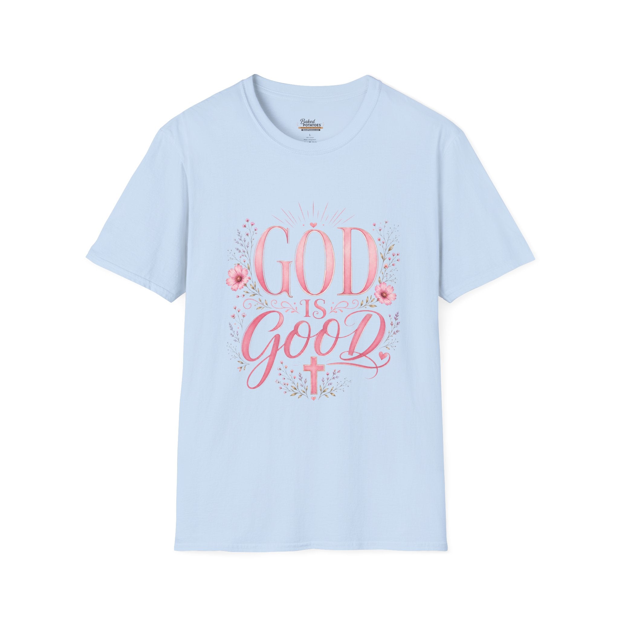 God Is Good  Cute Christian Shirt for Girls  Faith Based T-Shirt for Women Youth Group Church T Shirt Church mom shirt
